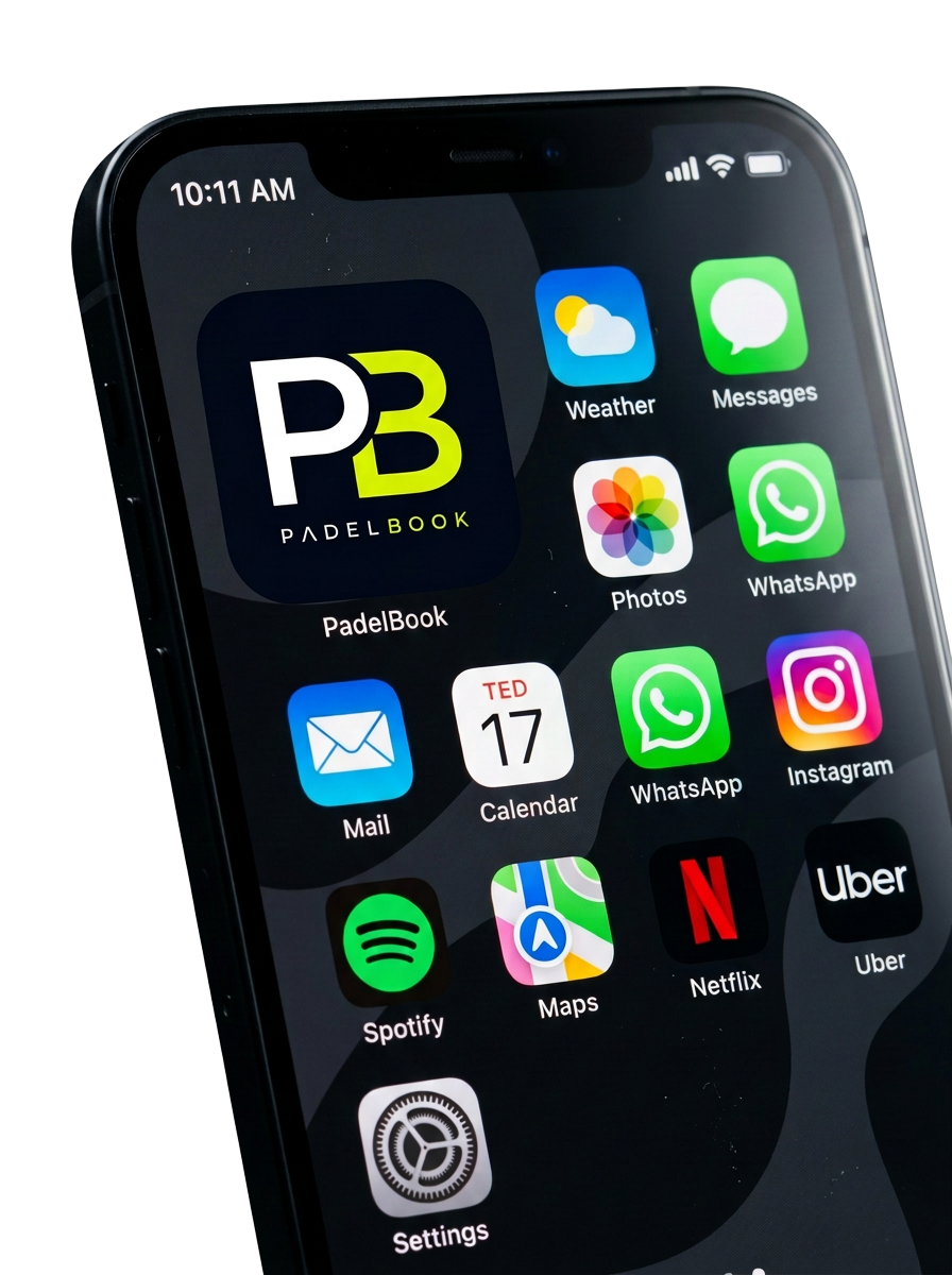 PadelBook app preview